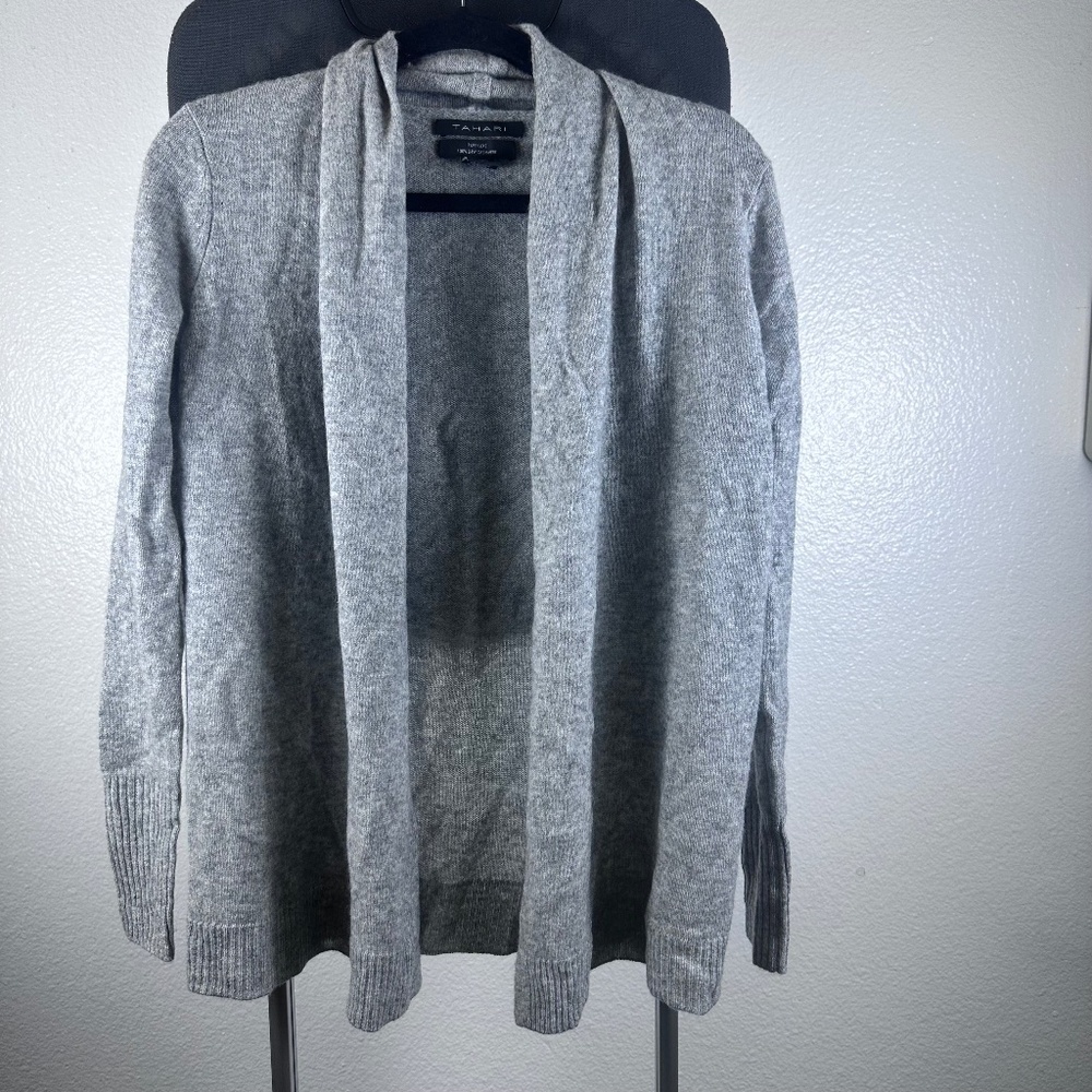 Tahari Women’s Pure Luxe 100% Cashmere Cardigan Size XS
